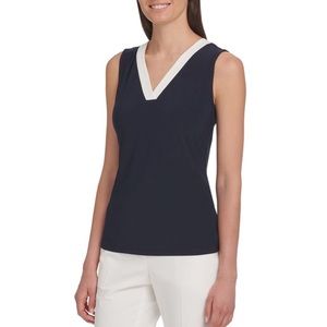 NWT Tommy Hilfiger Navy Top